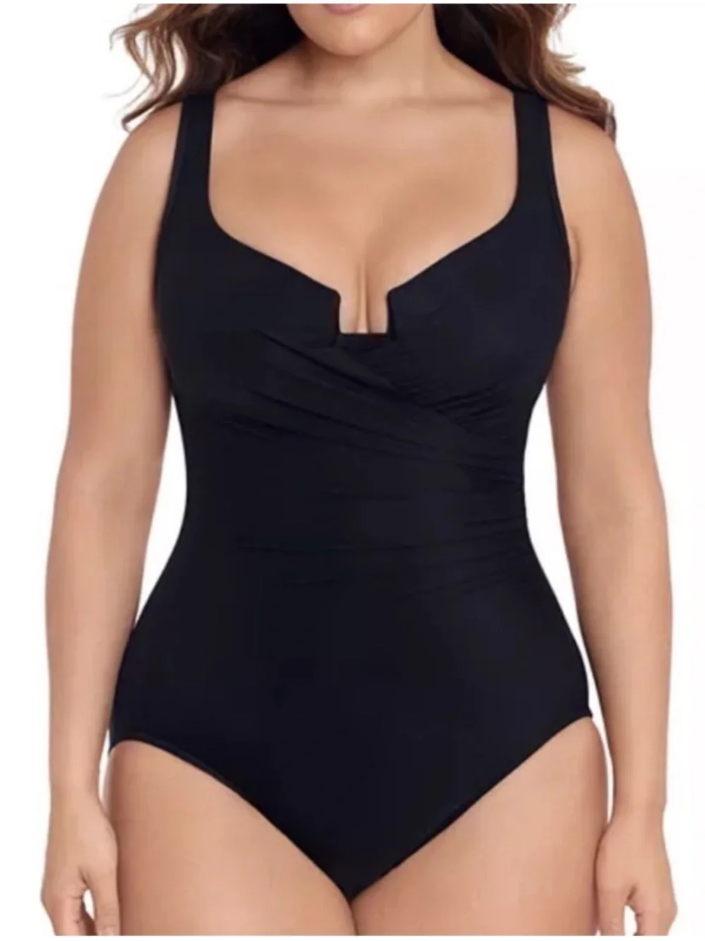 NWT Miraclesuit Must Haves Escape One Piece Swimsuit (size 16)